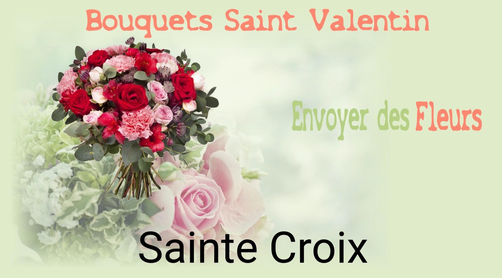 Roses de Saint-Valentin livrées à Sainte-Croix